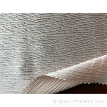 Crinkle Effect Viscose Rayon Fabric